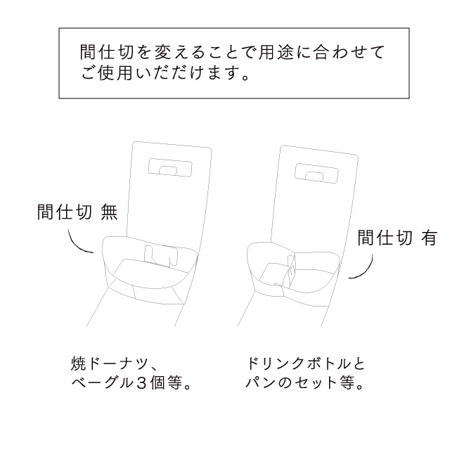カフェ・トート ホワイト