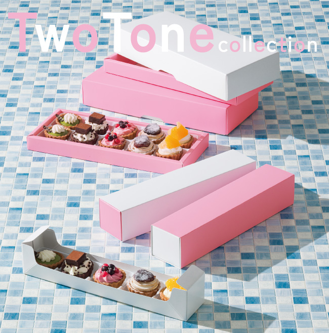 プチケーキ ピンク・ホワイト