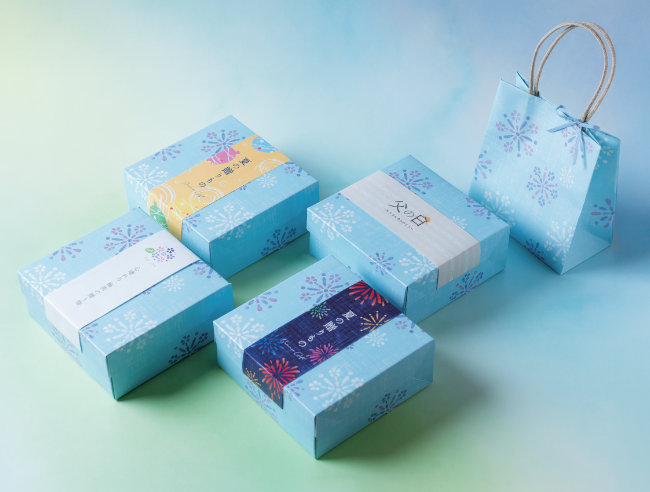 あじさい花火バッグ